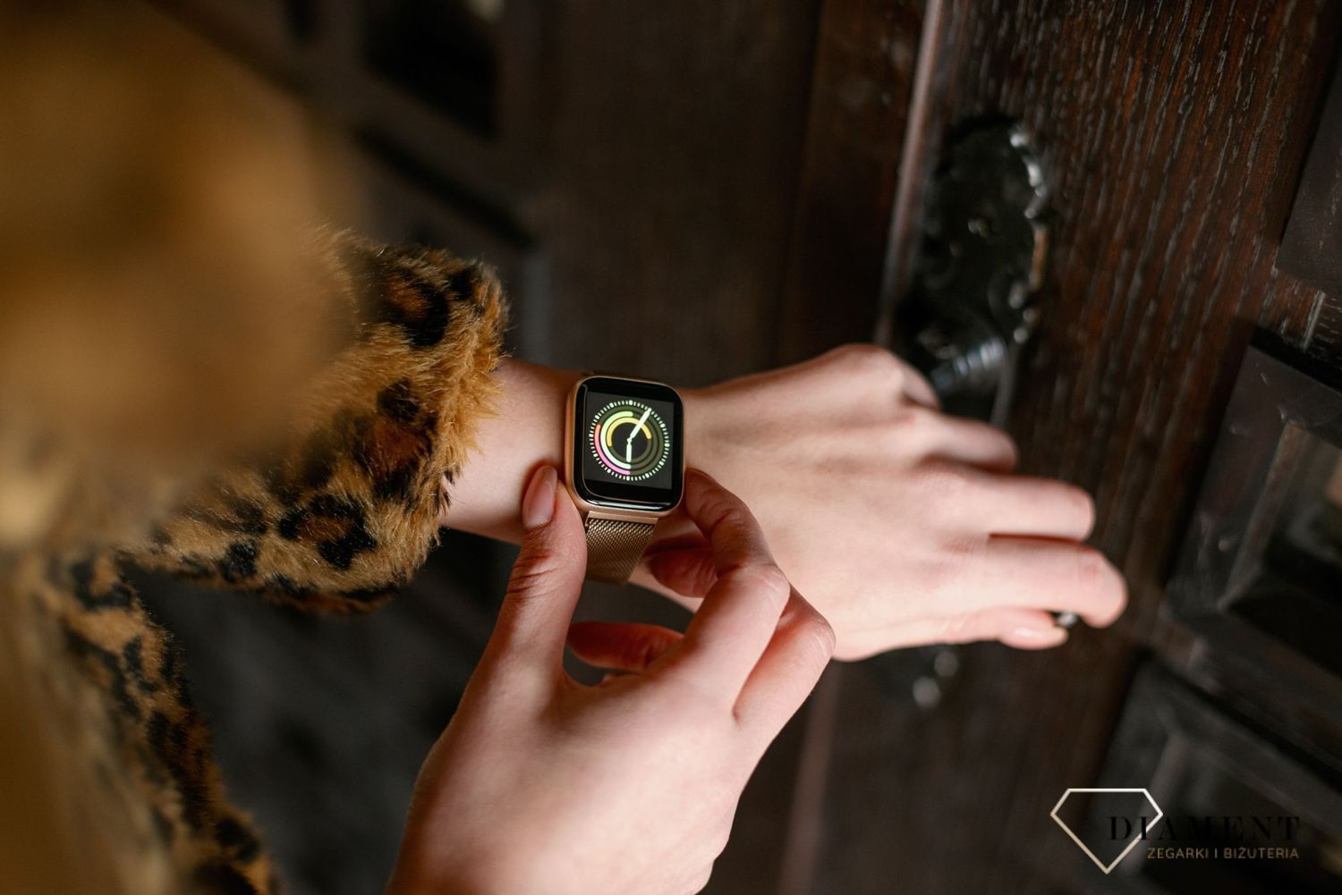 Smartwatch Garett Women Eva złoty stalowy  (1).jpg